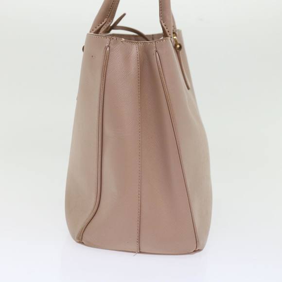 PRADA Hand Bag Safiano leather 2way Pink Auth 45924 - Picture 3 of 16